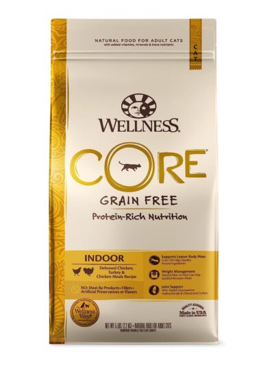 Wellness Cat Core Indoor Recipe 5Lb