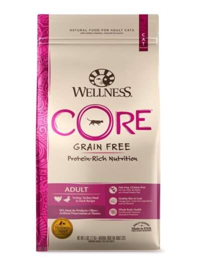 Wellness Cat Core Turkey Duck 5Lb