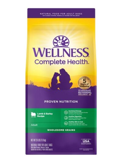 Wellness Complete Health 26Lb Lamb Barley Adult