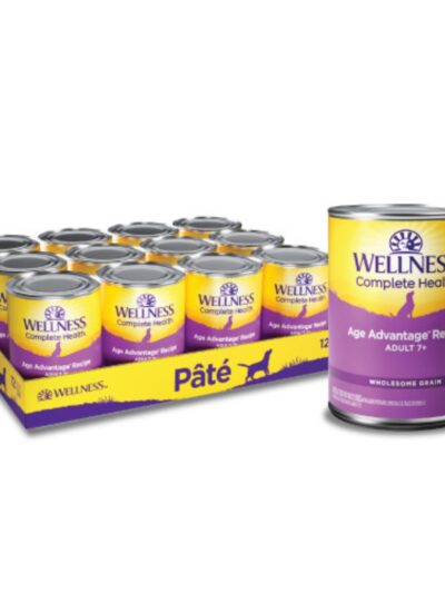 Wellness Dog Complete Health Age Advantage (Senior) Pate 12.5oz. (Case of 12)