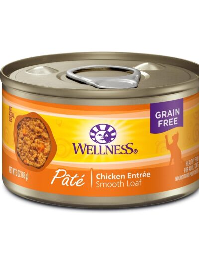 Wellness Cat Complete Health Grain-free Chicken Pate 3oz. (Case of 24)