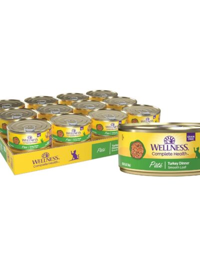 Wellness Cat Complete Health Grain-free Turkey Pate 5.5oz. (Case of 24)