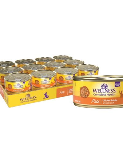 Wellness Cat Complete Health Grain-free Chicken Pate 5.5oz. (Case of 24)
