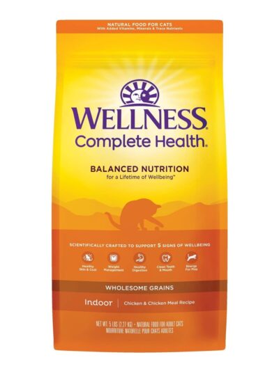 Wellness Cat Complete Health Indoor Debone Chicken Meal 5Lb