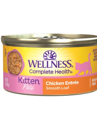 Wellness Kitten Complete Health Grain-free Chicken Pate 3oz. (Case of 24)