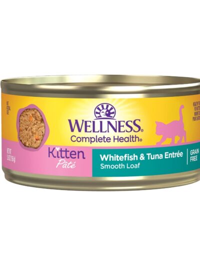 Wellness Complete Health Kitten Whitefish Tuna Pate 5.5oz. (Case of 24)
