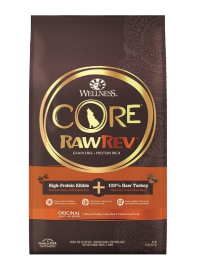 Wellness Dog Core Rawrev Original 20Lb Turkey Chicken Meal