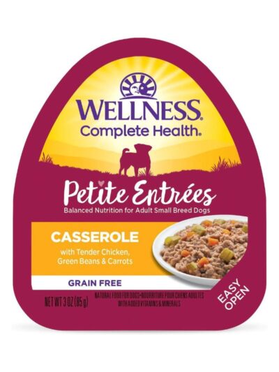 Wellness Complete Health Petite EntrÃ©es Casserole Tender Chicken Green Bean Carrot 3oz. (Case of 12)