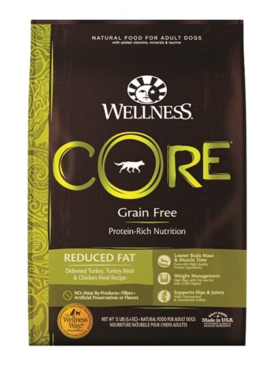 Wellness Dog Core Reduce Fat 12Lb Grain Free