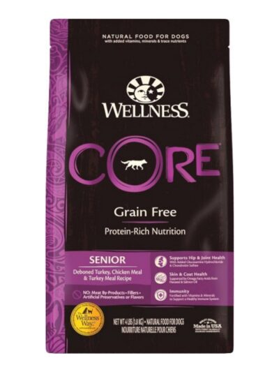 Wellness Dog Core Senior 4Lb Grain Free