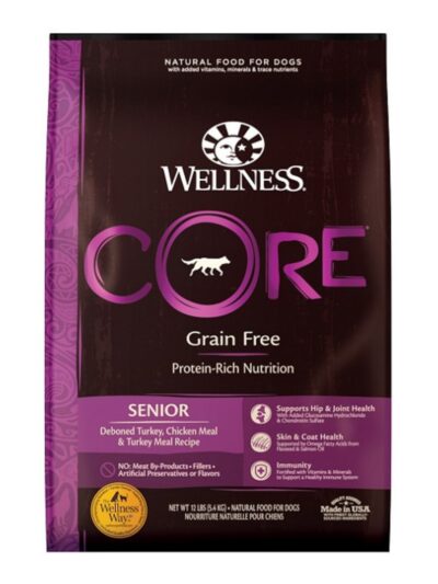 Wellness Dog Core Senior 12Lb Grain Free