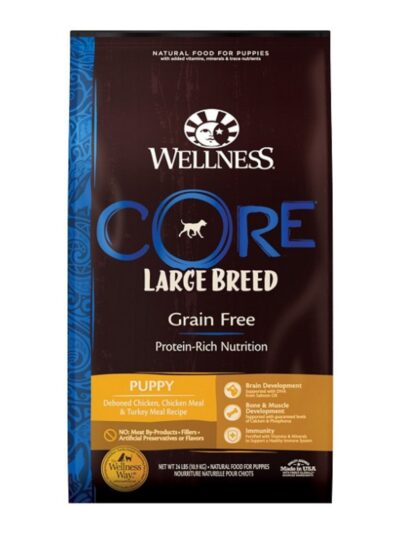 Wellness Dog Core Puppy Large Breed 24Lb Grain Free