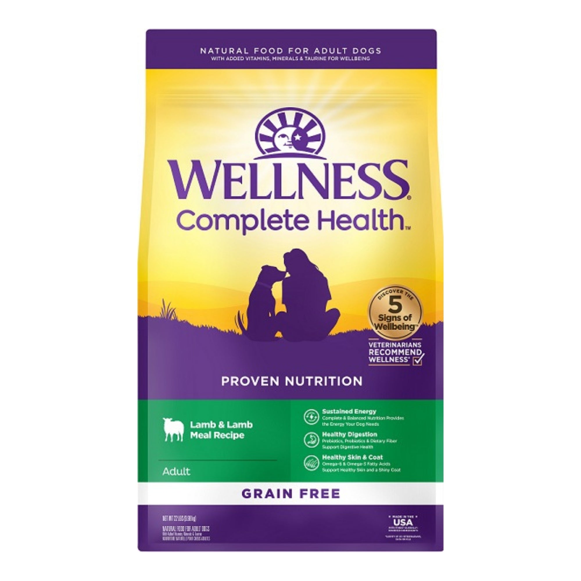 Wellness Complete Health Grain-free 22Lb Lamb Lamb Meal Adult
