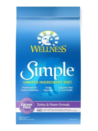 Wellness Dog Simple Turkey Potato 26Lb