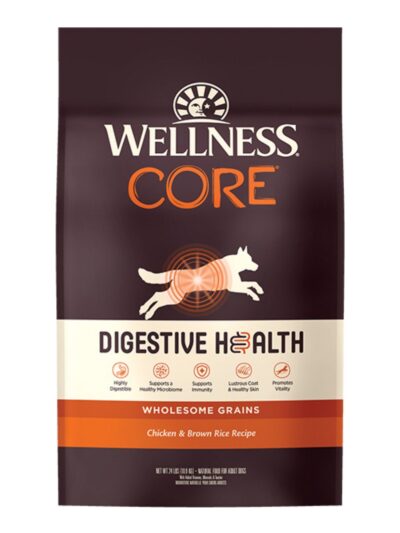 Wellness Dog Core Digestive Health Chicken Recipe 24Lb