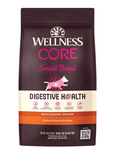 Wellness Dog Core Digestive Health Small Breed Chicken 4Lb