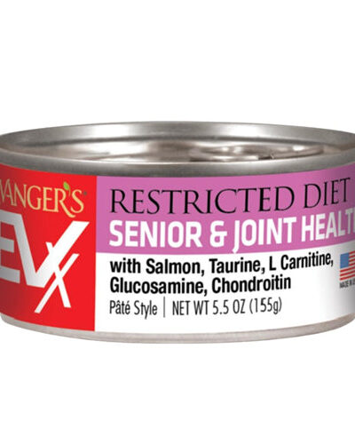 Evanger's EVx Restricted Diet Senior & Joint Health Wet Cat Food Salmon 5.5oz