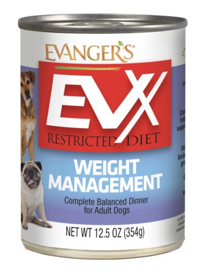 Evanger's EVx Restricted Diet Weight Management Wet Dog Food 12.5oz