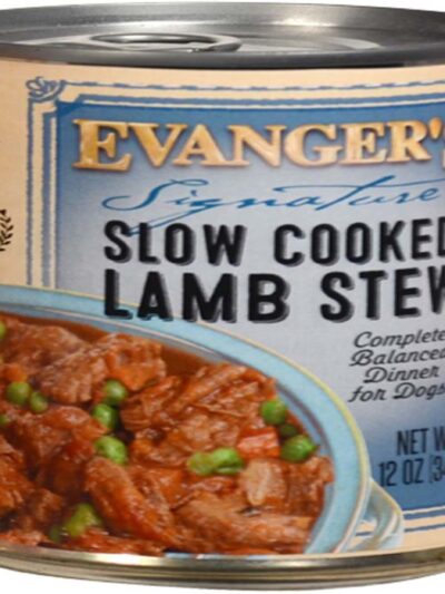 Evanger's Signature Series Wet Dog Food Slow Cooked Lamb Stew 12oz. (Case of 12)