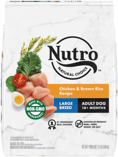 Nutro Products Natural Choice Large Breed Adult Dry Dog Food Chicken & Brown Rice 13lb