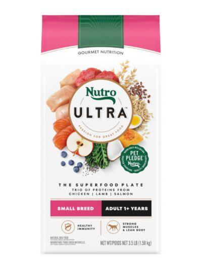 Nutro Products Ultra Small Breed Adult Dry Dog Food Superfood Plate 3.5lb