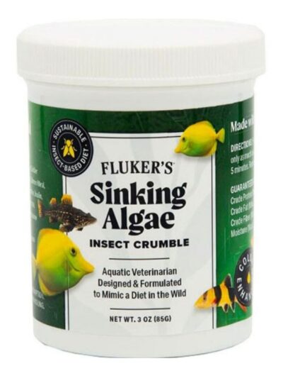 Flukers Sinking Algae Insect Crumble 3oz.