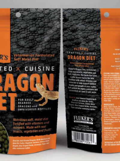 Fluker's Crafted Cuisine Adult Bearded Dragon Diet Dry Food 1ea/6.75 oz