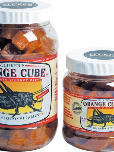 Fluker's Orange Cube Complete Cricket Diet 1ea/12 oz