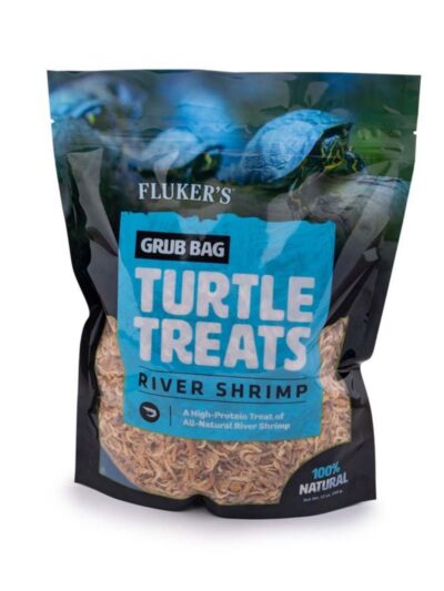 Fluker's Grub Bag Turtle Treat River Shrimp Dry Food 1ea/12 oz