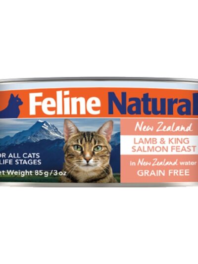 Feline Natural Cat Grain Free Lamb Salmon 3oz.