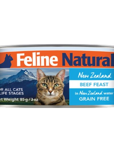 Feline Natural Cat Grain Free Beef 3oz.