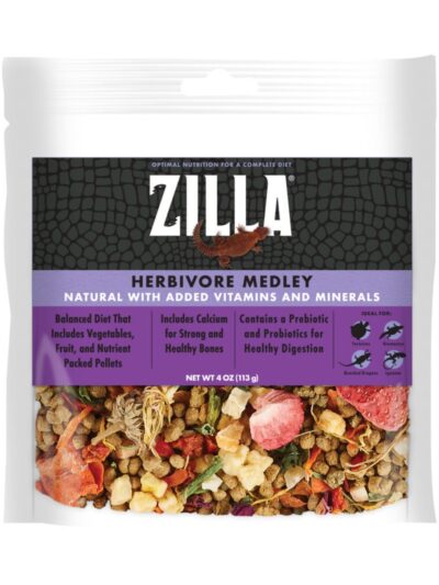 Zilla Medley Diet Herbivore Mix Herbivore Mix, 1ea/4 oz