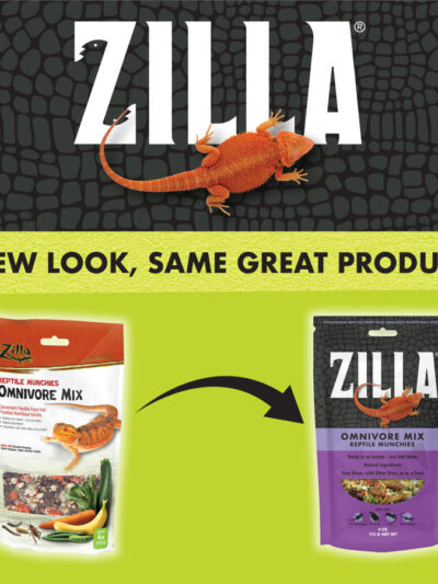Zilla Reptile Munchies, Omnivore Mix 1ea/4 oz