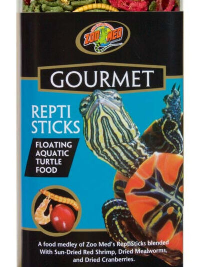 Zoo Med Gourmet Reptisticks Floating Aquatic Turtle Dry Food 1ea/8.5 oz