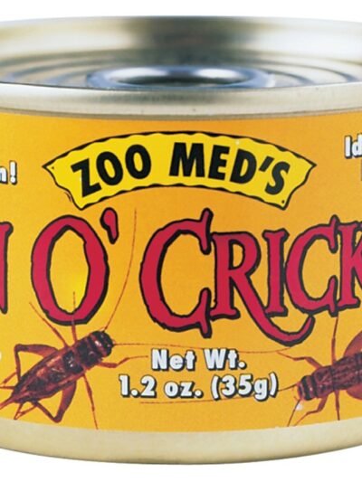 Zoo Med Can O' Adult Crickets Reptile Wet Food 1ea/1.2 oz