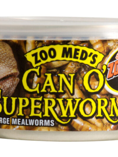 Zoo Med Can O' Superworms Reptile Wet Food 1ea/1.2 oz