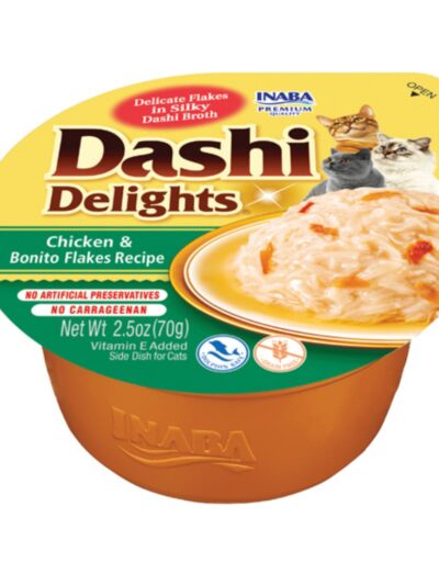 Inaba Dashi Delight 2.5oz. Chicken Bonito Flakes (6 count)