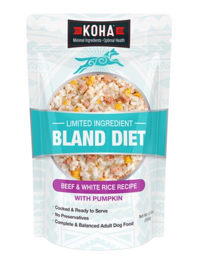 Koha Dog Bland Diet Beef Rice 12.5oz. (Case of 6)