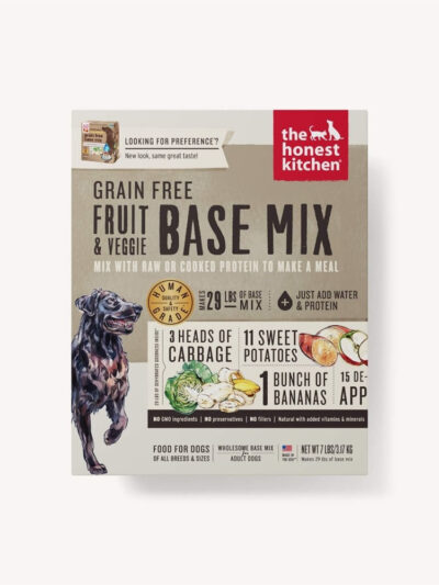 The Honest Kitchen Preferance Dehydrated Grain Free Fruit And Veggie Base Mix Recipe Dry Dog 7 Lbs