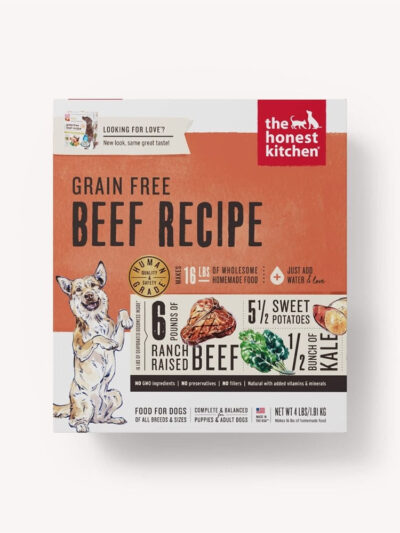 The Honest Kitchen Love Dehydrated Dog Food 4Lbs
