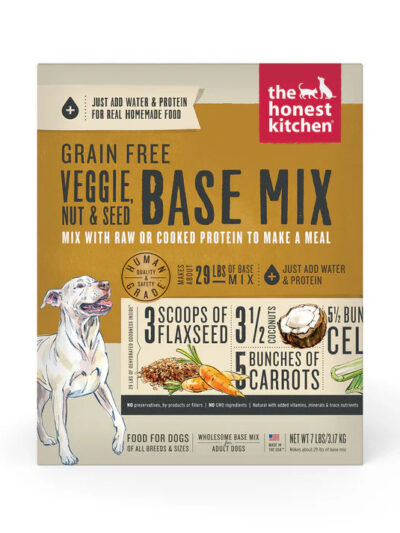 The Honest Kitchen Kindly Veggie; Nut And Seed Grain-Free Dehydrated Dog Base Mix 7 Lbs