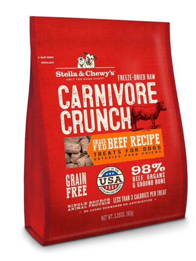 Stella and Chewys Carnivore Crunch - Beef (3.25 oz.)
