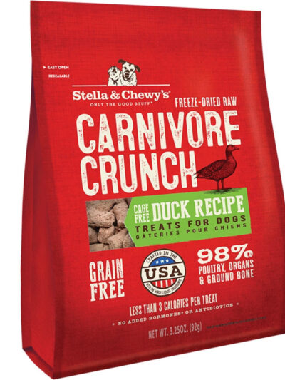Stella and Chewys Carnivore Crunch - Duck (3.25 oz.)