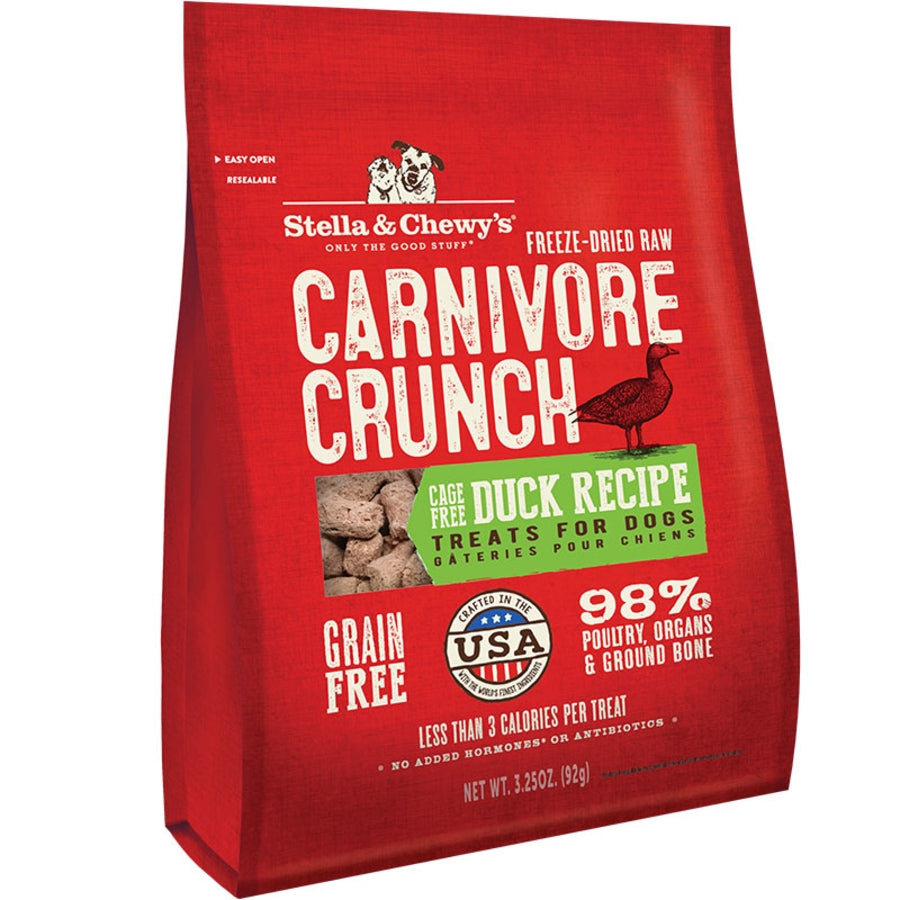 Stella and Chewys Carnivore Crunch - Duck (3.25 oz.)