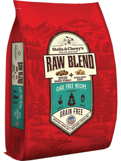 STELLA & CHEWY'S DOG RAW BLEND CAGE FREE 22LB