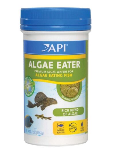 API Algae Eater Premium Sinking Wafer Fish Food 1ea/3.7 oz.
