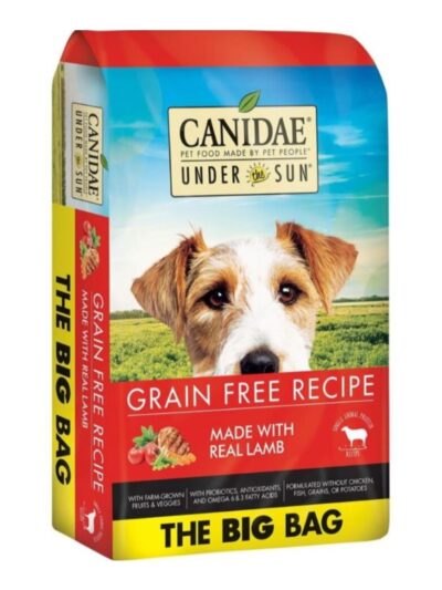 CANIDAE Under The Sun GrainFree Dry Dog Food Lamb, 1ea/40 lb