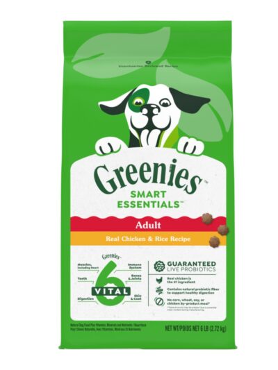 Greenies Smart Essentials Adult Dry Dog Food Chicken Rice, 1ea/6 lb