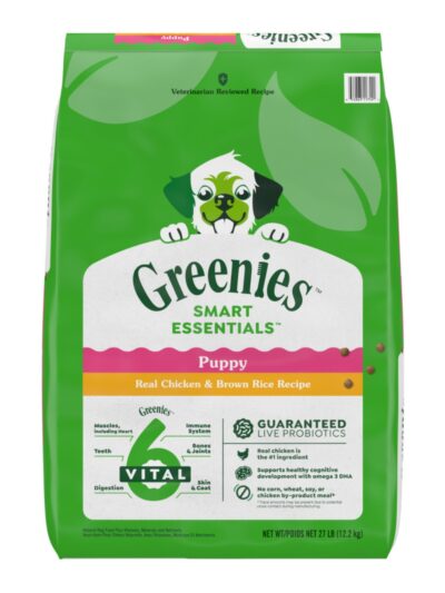 Greenies Smart Essentials Puppy High Protein Dry Dog Food Chicken, 1ea/27 lb