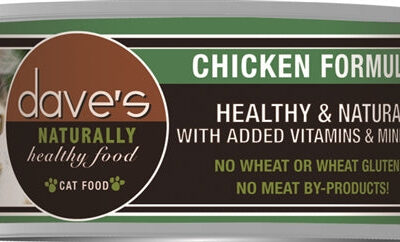 Daves Naturally Healthy Cat Food, Chicken Formula 13.2oz. (Case of 12)